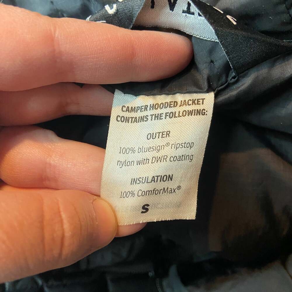 Coalatree Mtn2cty Women S Camper Jacket Puffer Insulated Solid Black Full Zip - Picture 5 of 9